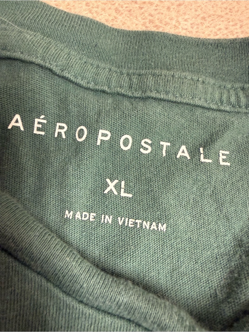Vintage Aeropostale NY Green Logo Tee - Picture 3 of 4